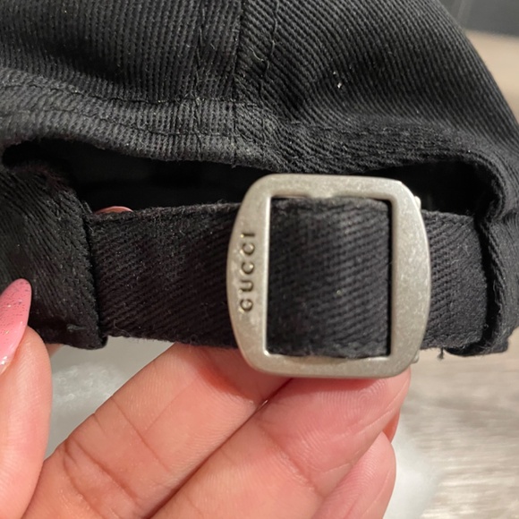 GUCCI X MLB NY Yankees Black Embroidered Butterfly 57-61 CM - Picture 5 of 9